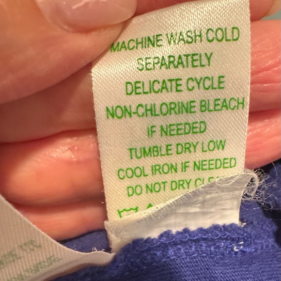 Lilly Pulitzer Essie shift dress. Twilight blue. Size small. - Picture 13 of 13